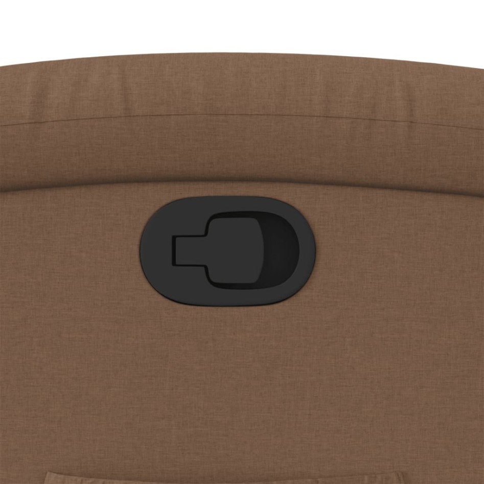 Sillón reclinable de tela