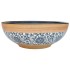 Lavabo sobre encimera redondo cerámica multicolor Φ41x14