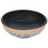 Lavabo sobre encimera redondo cerámica multicolor Φ41x14