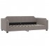 Sofá cama nido con colchón tela gris taupe 100x200