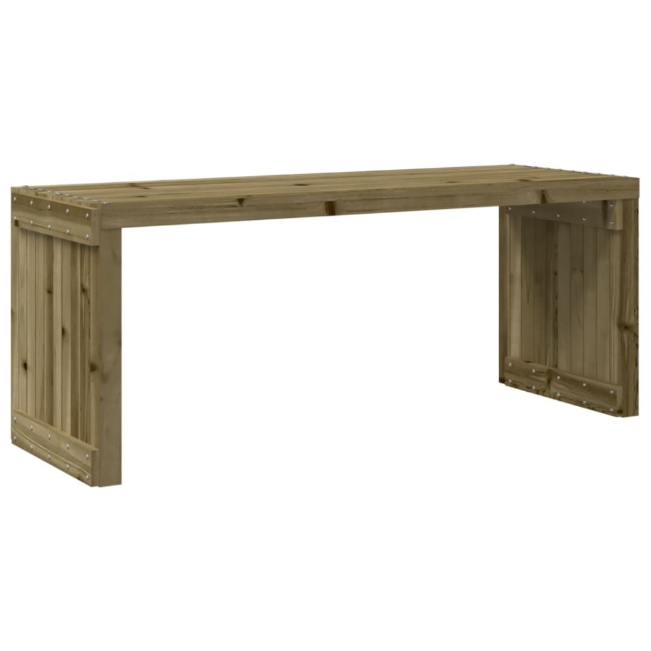 Banco jardín extensible madera impregnada pino 212,5x40,5x45