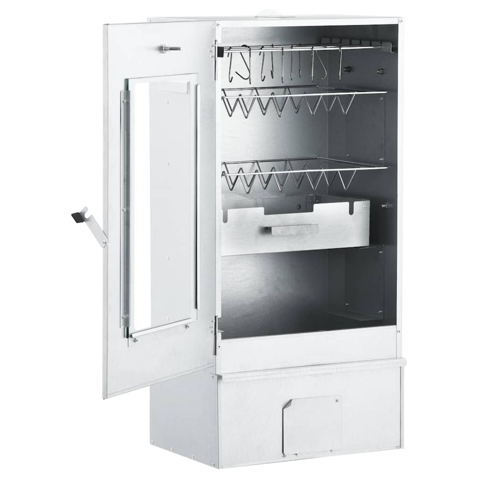 Horno ahumador de BBQ con generador humo frío acero