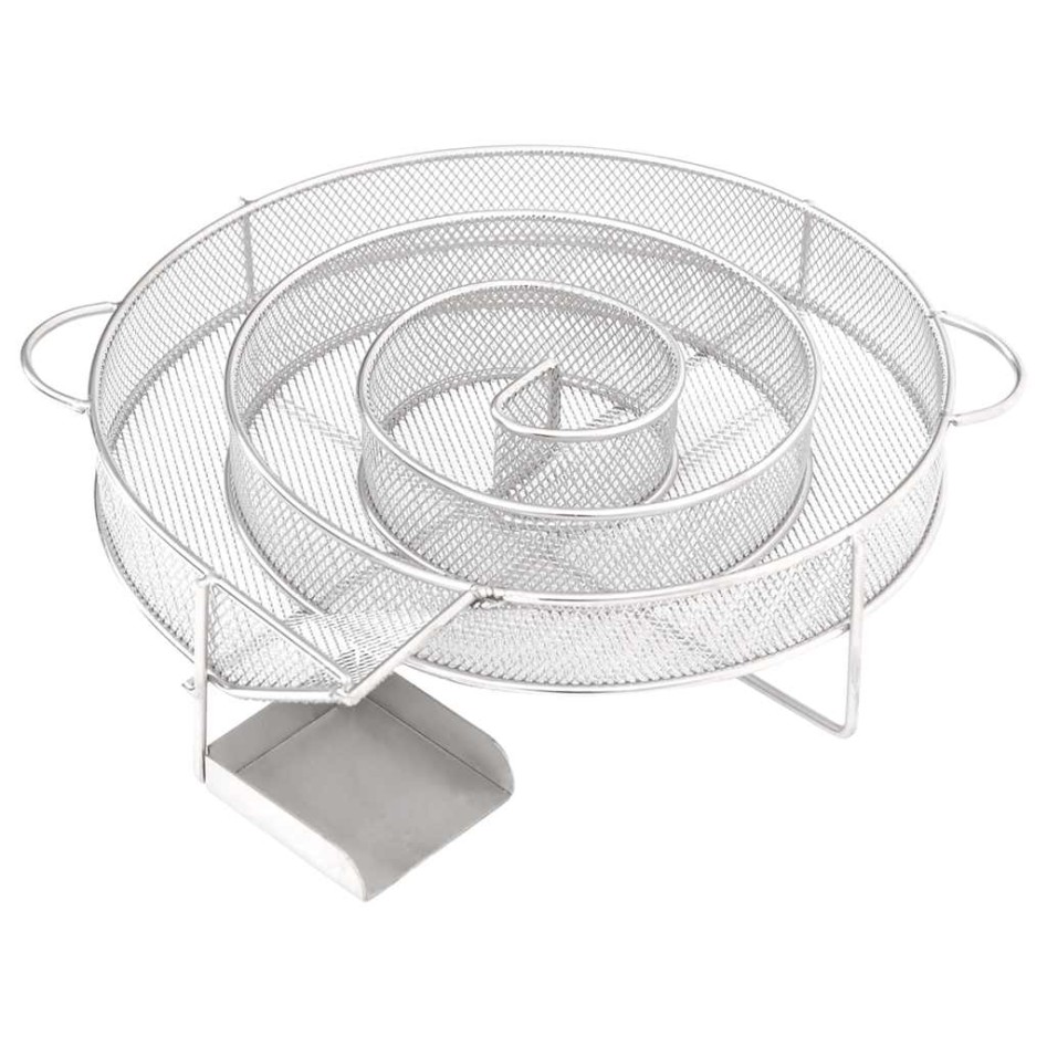 Horno ahumador de BBQ con generador humo frío acero