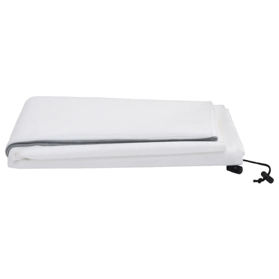 Cubiertas para plantas con cremallera 4 uds 70 g/m² 3,93x3