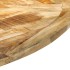 Mesa de comedor madera maciza de mango sin tratar Ø150x76