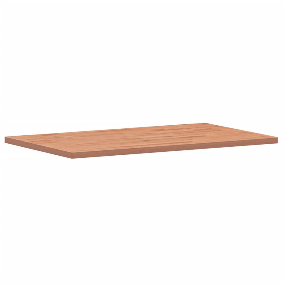Encimera de baño madera maciza de haya 100x60x2,5