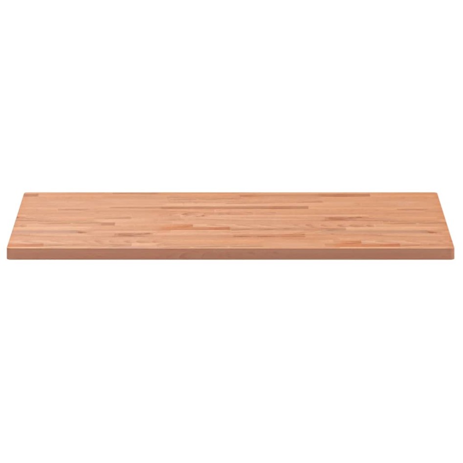 Encimera de baño madera maciza de haya 100x60x2,5
