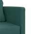 Sofá cama de suelo 2 en 1 tela verde oscuro 112x174x55