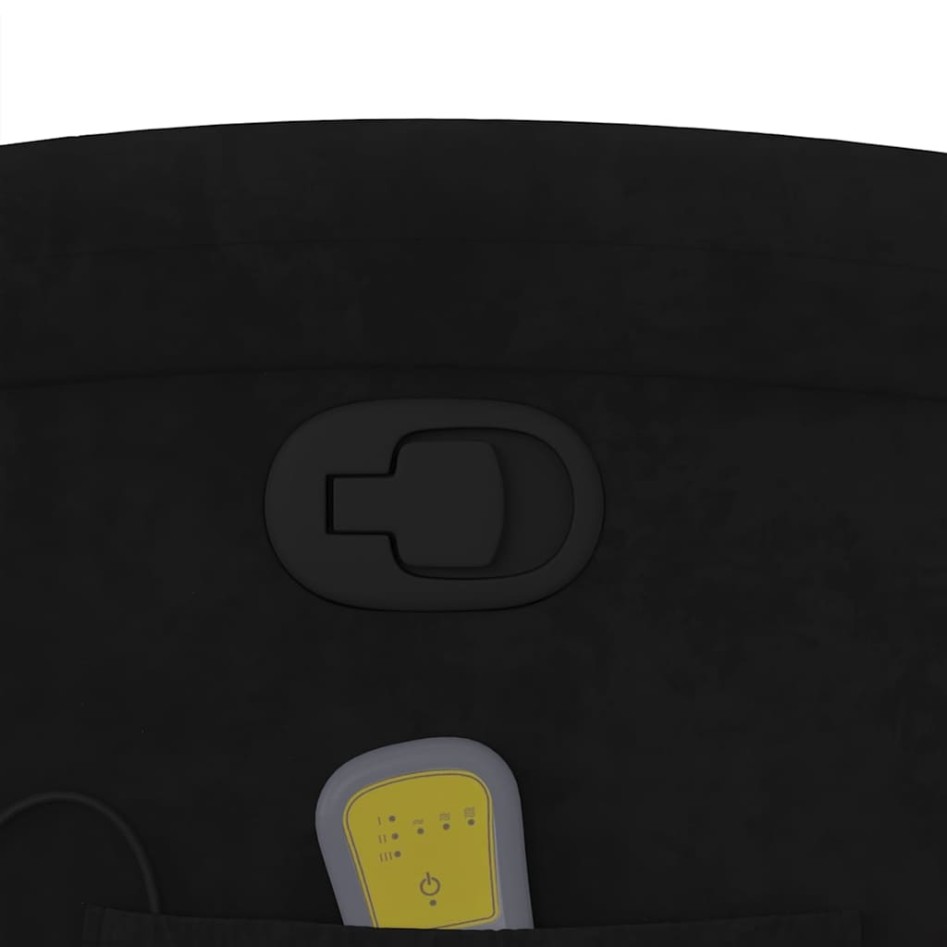 Sillón de masaje reclinable de terciopelo