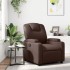 Sillón reclinable de cuero sintético