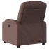 Sillón reclinable de cuero sintético