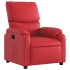 Sillón reclinable de cuero sintético