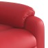 Sillón reclinable de cuero sintético