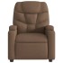 Sillón reclinable con masaje de tela