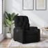 Sillón reclinable de tela