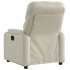 Sillón reclinable de cuero sintético