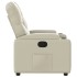 Sillón reclinable de cuero sintético