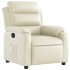 Sillón reclinable de cuero sintético