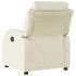 Sillón reclinable de cuero sintético