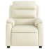 Sillón reclinable de cuero sintético