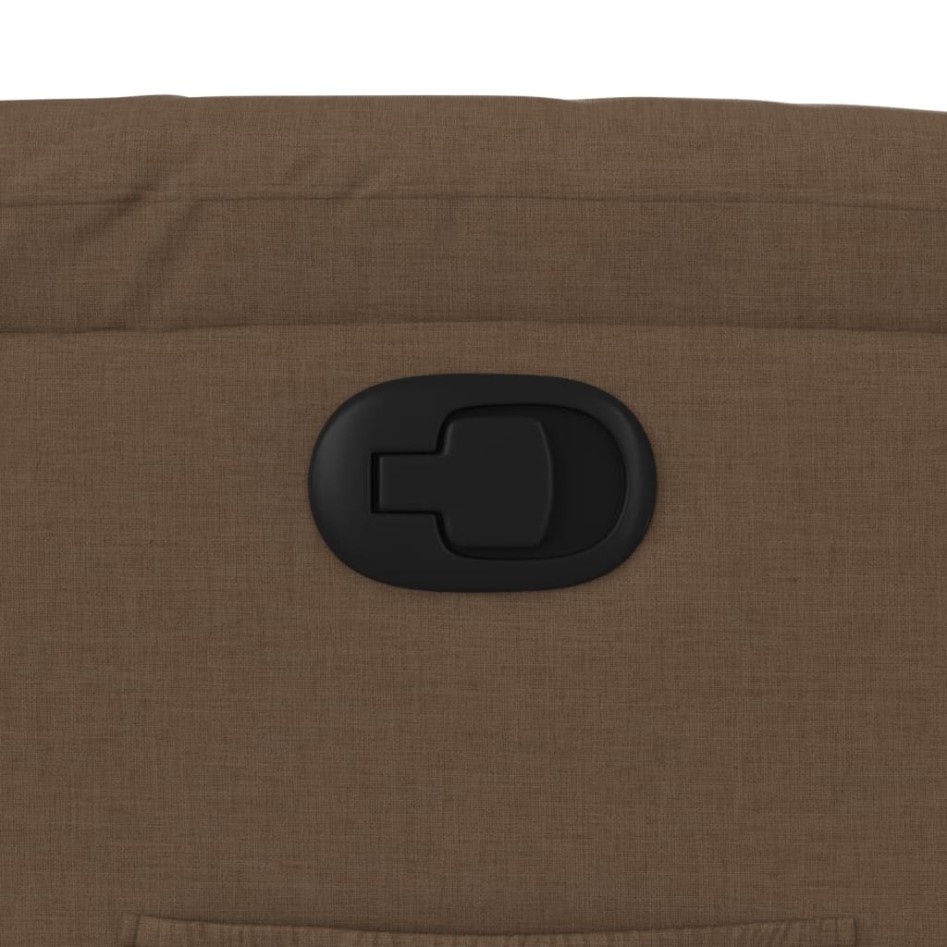 Sillón reclinable de tela