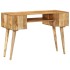 Escritorio con cajones madera maciza de mango 110x47x76