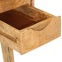 Escritorio con cajones madera maciza de mango 110x47x76