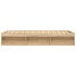 Estructura de cama roble Sonoma 160x200