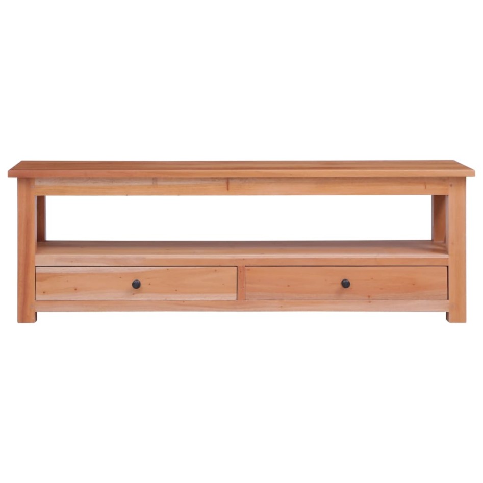 Mueble para TV de madera maciza de caoba 120x30x40