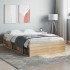 Estructura de cama roble Sonoma 120x190