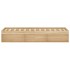 Estructura de cama roble Sonoma 120x190