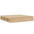 Estructura de cama roble Sonoma 200x200
