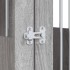 Jaula para perros madera ingeniería gris Sonoma 64,5x80x71