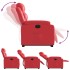 Sillón elevable eléctrico cuero artificial
