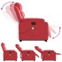 Sillón de majaje elevable eléctrico cuero artificial