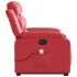 Sillón de majaje elevable eléctrico cuero artificial