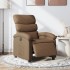 Sillón reclinable eléctrico de tela