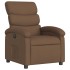 Sillón reclinable eléctrico de tela