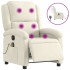 Sillón reclinable de masaje eléctrico terciopelo color