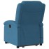 Sillón reclinable de masaje elevable terciopelo