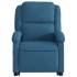 Sillón reclinable de masaje elevable terciopelo