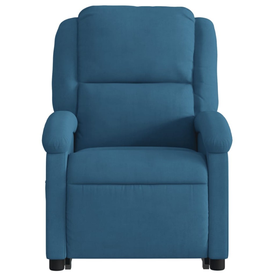 Sillón reclinable de masaje elevable terciopelo