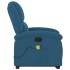 Sillón reclinable de masaje elevable terciopelo