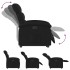 Sillón eléctrico reclinable elevable de tela
