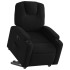 Sillón eléctrico reclinable elevable de tela