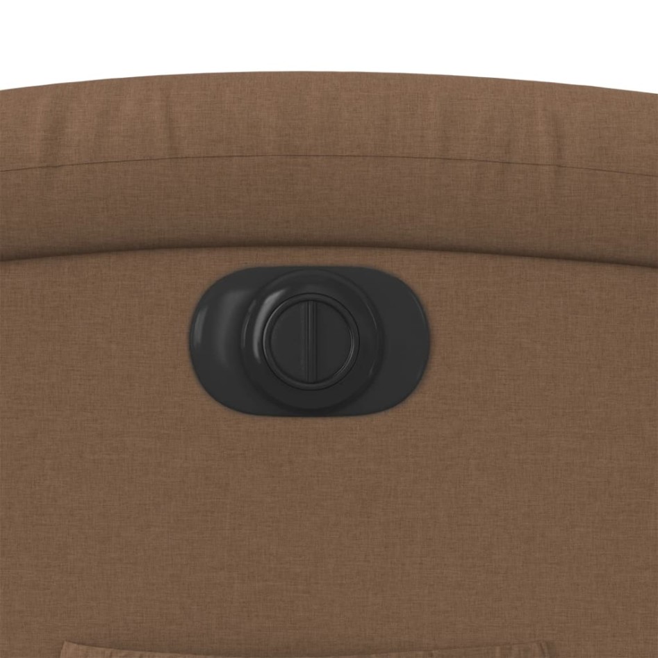 Sillón eléctrico reclinable elevable de tela