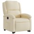 Sillón eléctrico reclinable elevable de tela color
