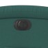 Sillón eléctrico reclinable elevable de tela verde