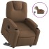 Sillón eléctrico reclinable elevable de tela