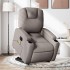 Sillón de masaje eléctrico reclinable elevable tela